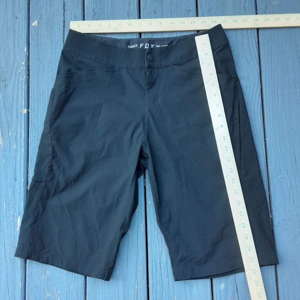 Fox Racing Ranger Mens Black Mountain Bike Shorts MTB Size 30 Style 25131 - Picture 3 of 9